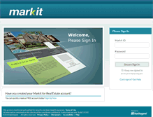 Tablet Screenshot of markitforrealestate.net